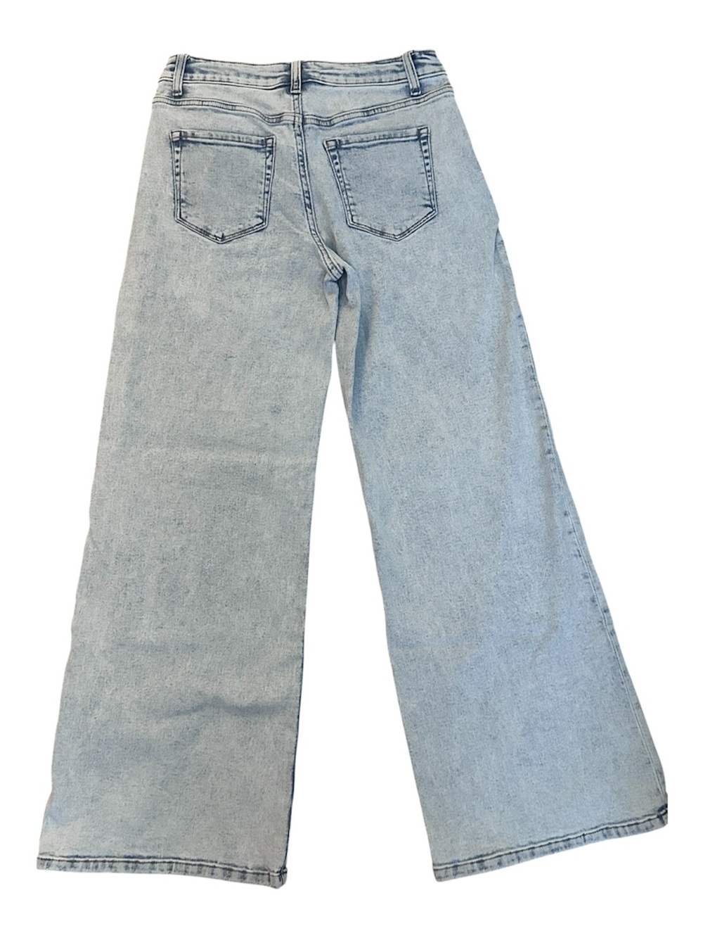 Zenana Light Wash Wide Leg High-Rise Jeans - Picture 5 of 7